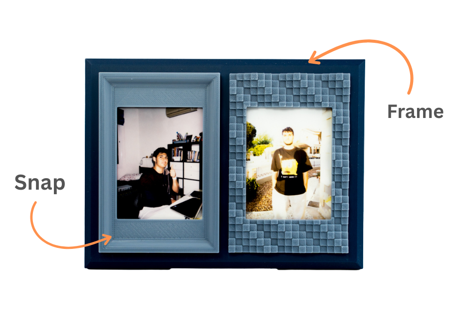 SnapFrame 1x2 for Instax Mini