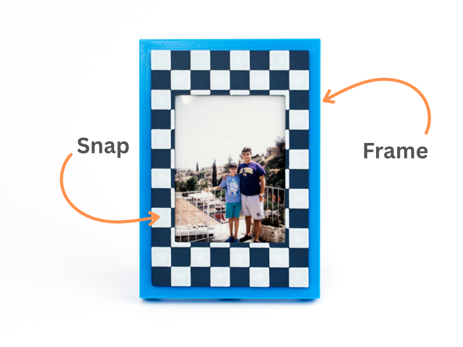 SnapFrame 1x1  for Instax Mini