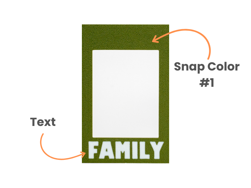 SnapFrame 1x1  for Instax Mini